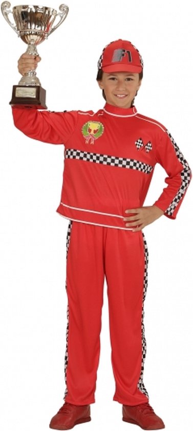 Formule 1 coureur kostuum voor kinderen
