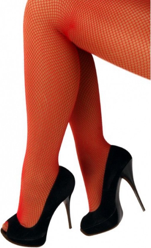 Gestreepte Kinderpanty Oranje / Zwart - Feestwinkel XL