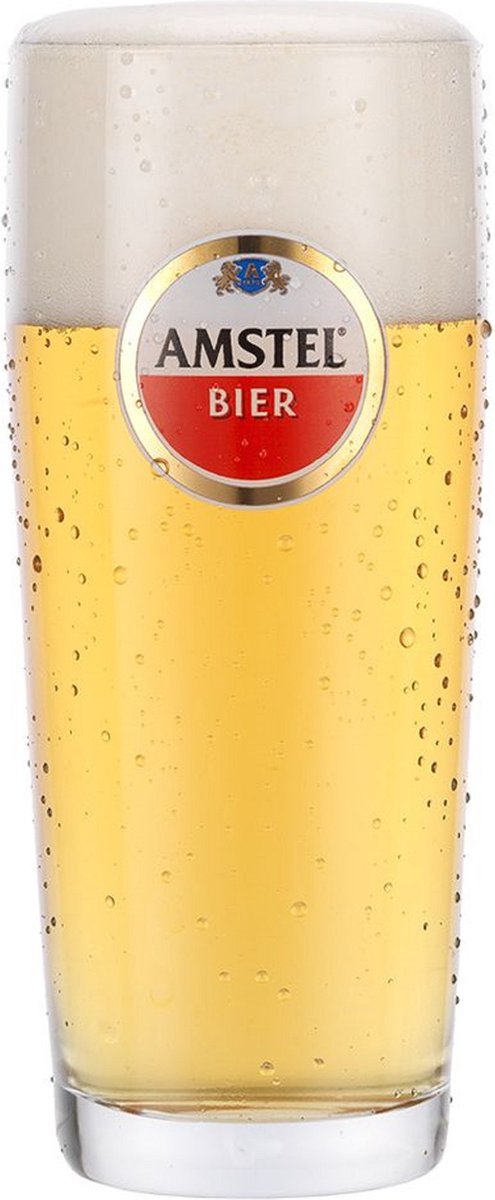 Amstel Bierglazen Fluitje 180 ml - 12 Stuks
