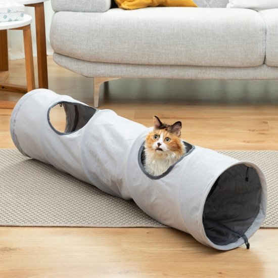 Kattentunnel Linz 1gat 90cm D25cm Flamingo