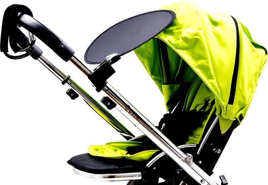 MyBuggyBuddy Sunshade - Zonnescherm - Makkelijke Installatie - Past In De Auto - Plat Opvouwbaar - Zwart van MyBuggyBuddy — afbeelding 4