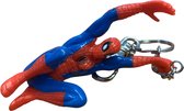 Spiderman Sleutelhanger - Marvel - Spiderman vliegend - 8 cm