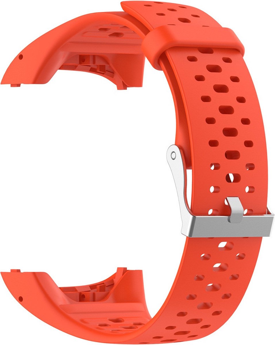 vhbw cinturino di ricambio in TPE compatibile con Polar M400, M430 smartwatch - 9.0cm + 12.2 cm, bianco