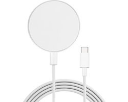 Draadloze Oplader - Geschikt voor MagSafe en Apple iPhone 15 14 13 12 Oplader Draadloos - Magnetische Dockingstation