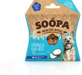Soopa Gezonde Bites - Kokosnoot & Chiazaad - 10x50gr
