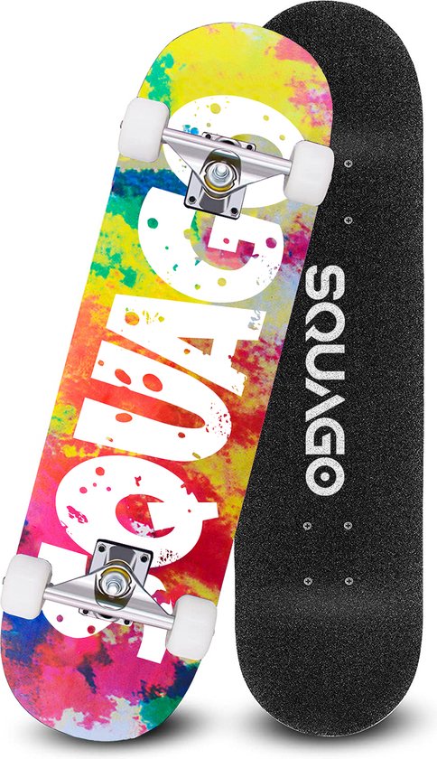 Squago Skateboard met Tas en Skate Tool - Jongens - Meisjes Skateboards | bol.com