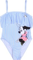 Minnie Mouse Disney - blauw badpak met strepen en een hangertje / 122