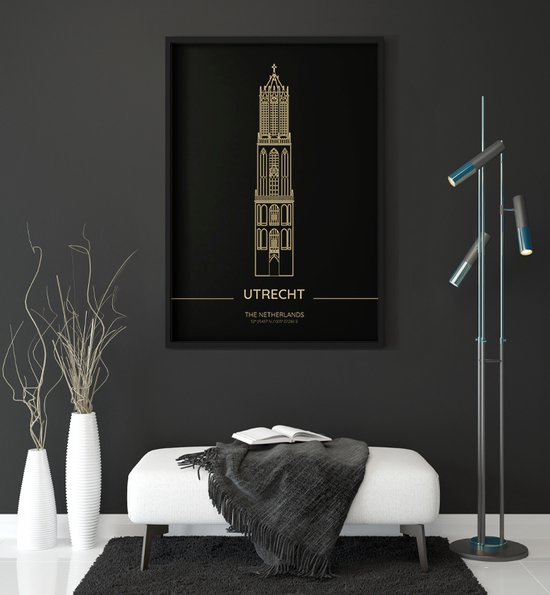 DOMTOREN UTRECHT WANDDECORATIE/POSTER-40X60cm