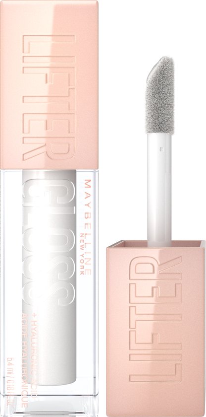 Maybelline New York - Lifter Gloss Lipgloss - 1 Pearl - Transparant - Glanzende Lipgloss - Lippen met een glossy, vollere look - 5,4ml