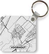 Sleutelhanger - Uitdeelcadeautjes - Kaart - Voorhout - Plattegrond - Stadskaart - Plastic