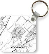 Sleutelhanger - Uitdeelcadeautjes - Plattegrond - Voorhout - Kaart - Stadskaart - Plastic