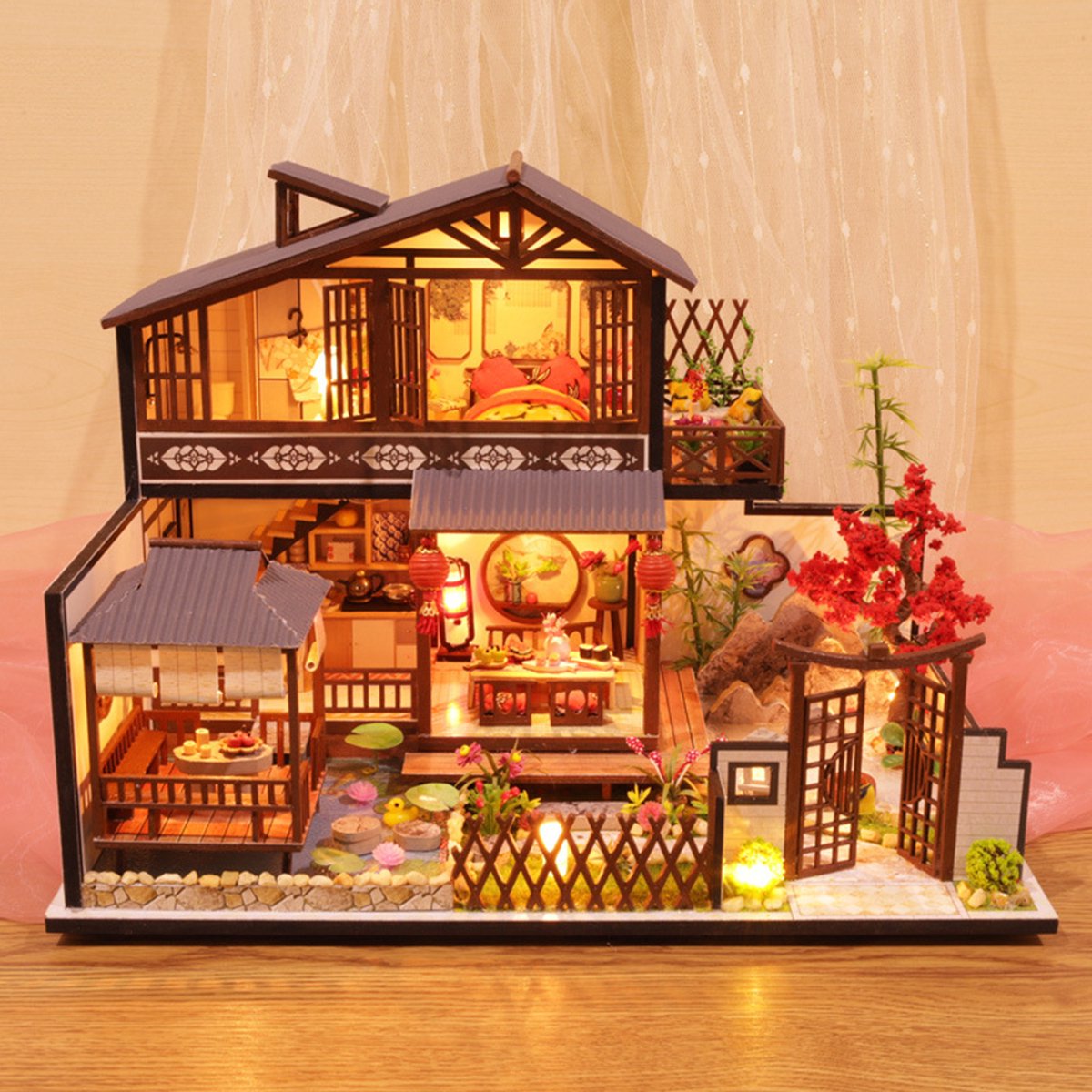 Kimbo Dollhouse miniature - 1:24 - Maquette en Maquettes synthétiques -  Assemblage de