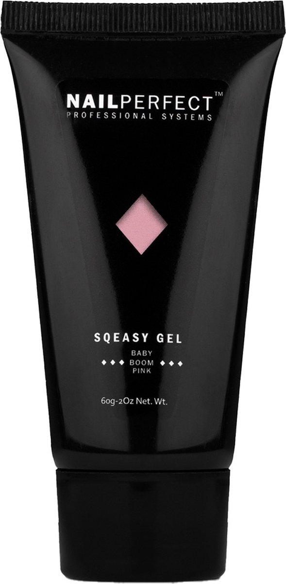 Nail Perfect Sqeasy Gel Baby Boom Pink