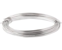 Aluminium Wire (0.8 mm) Silver (10 Meter)