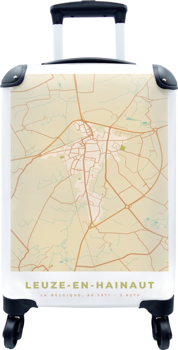 Valise - België - Leuze-en-Hainaut - Carte - Plan de ville - Plan -  Convient à... | bol.com