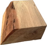 Floz Design houten deurstopper - deurbuffer blok hout - duurzaam en circulair
