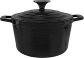 Castard Cooking Pot Matt Black 1,85l D18xh10cm Cast Iron