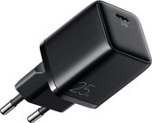 USB-C Adapter 25 Watt -  Geschikt voor iPhone/ iPad/ Samsung/ Huawei/ Xiaomi/ Oppo