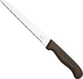 Couteau à pain RÖR Solingen - Couteau universel - Original - Acier inoxydable - Zwart