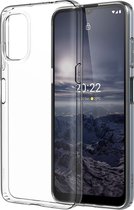 Nokia Hoesje Siliconen Geschikt voor Nokia G21 / G11 - Nokia Recycled Clear Case - Transparant