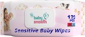 12 x 120pcs-Baby Smooth Sensitive 120pcs Baby Doekjes - billendoekjes -  wet wipes.