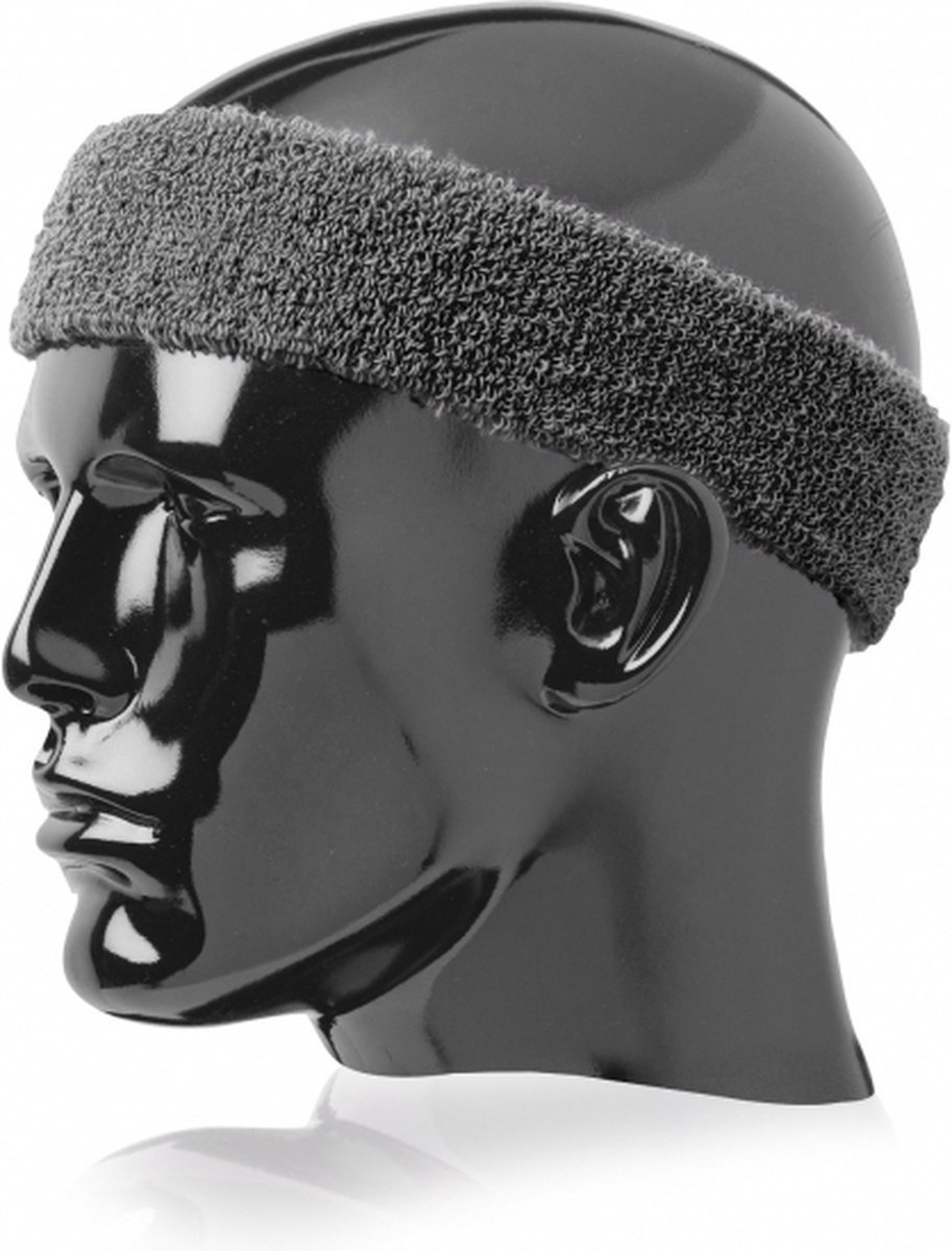 TCK - Sporthoofdband - Multisport - Pro - Sports Headband - Volwassenen - Zwart - One Size