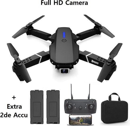 Controverse Pilfer uitzondering Quad Drone met camera en opbergtas - full HD camera - | bol.com