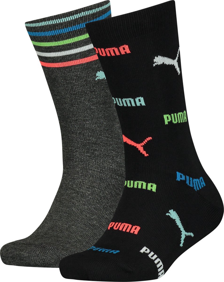 Puma Kids Logo AOP Sock Jongens Sokken-39 42 Multicolor