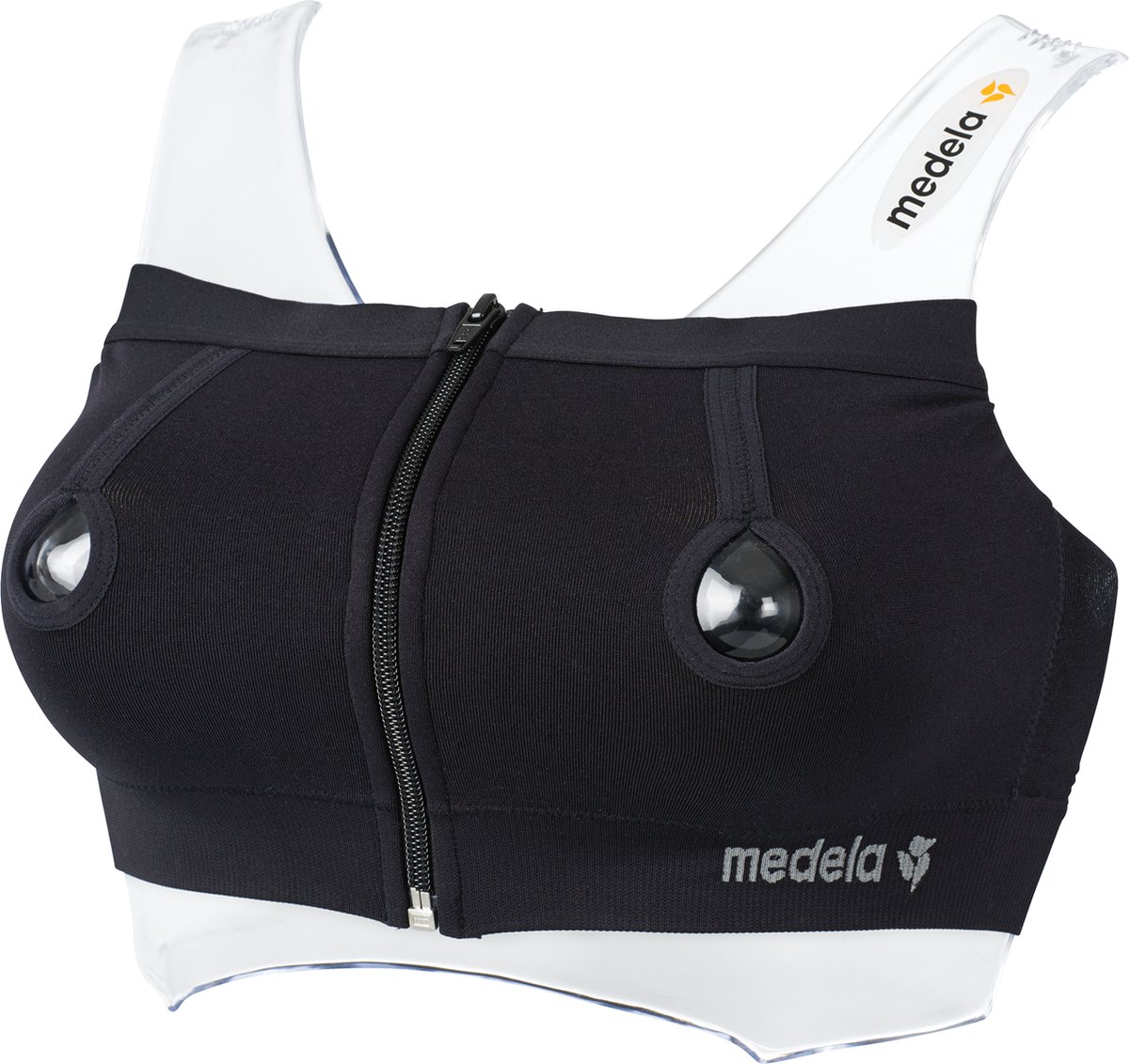 Medela Kolfbh handsfree kolven - Medela Easy Expression Bustier Kolf bh - Zwart