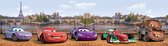 Bordure papier peint autocollant Disney Cars rouge, violet et vert - 600031 - 10 x 500 cm