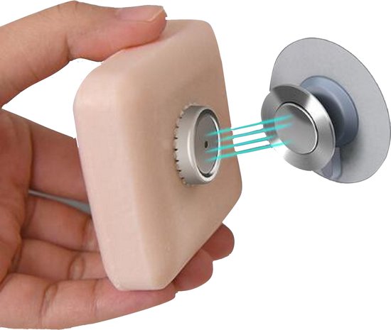 Magnetische zeephouder - Zeephouder magneet - met zuignap - - zeephouder  douche -... | bol.com