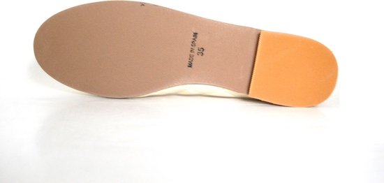 Alma En Pena Platte Ballerina Met Ronde Neus Detail Beige Dames 84 1546352