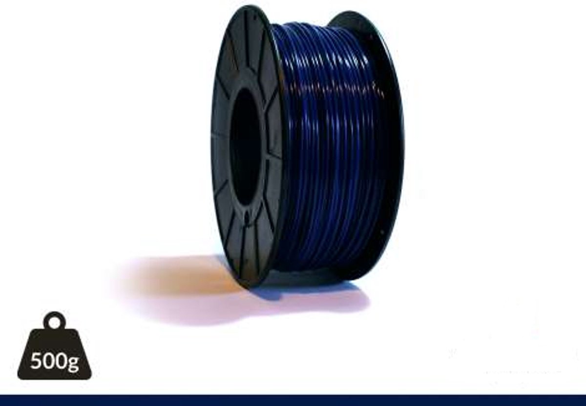 Donkerblauw - PLA filament - 500g - 1.75mm - 3D printer filament