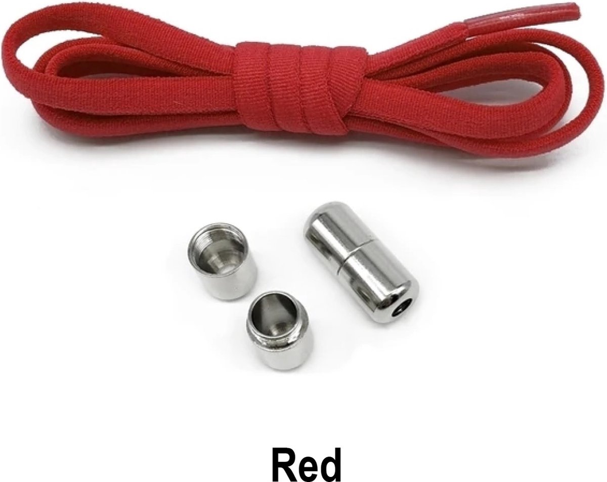 Elastische Veters - Veters - Schoenveters - Rood