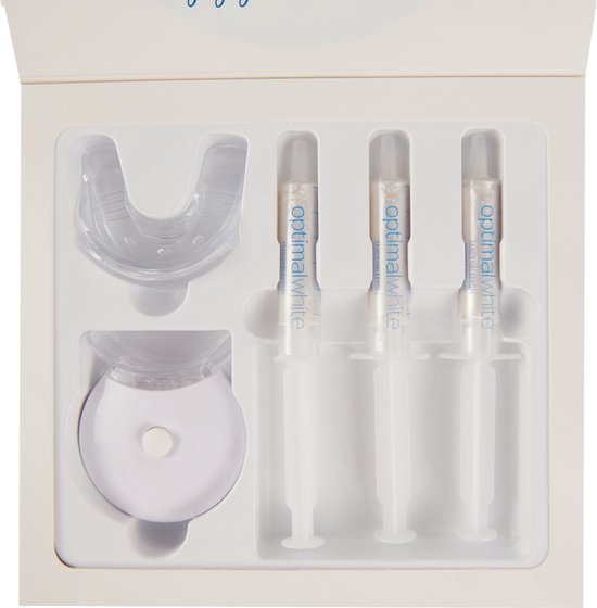 Optimal White® Tandenbleekset - Thuis 100% Veilig Tanden Bleken - Witte Tanden - Teeth Whitening - Voldoet aan EU regelgeving