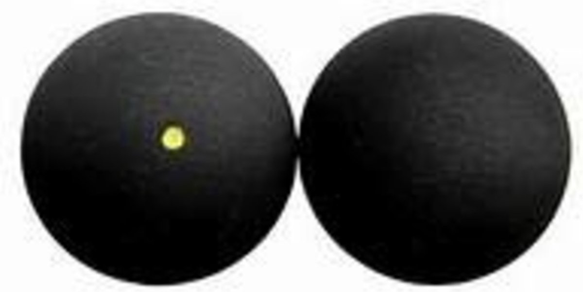 Victor Squashball - Geel - Bal Langzaam