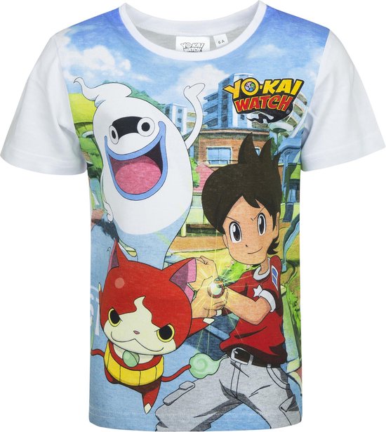 Nintendo Yo-Kai Watch - T-shirt Yo-Kai Watch -Kai Watch - garçons - taille 110/116