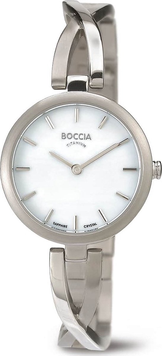 Boccia Titanium 3239.01 Dames Horloge 28 mm