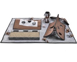 Canadiancat Company Activity Carpet Coleen - Speelkleed voor katten - 90 x 110 x 27,5 cm