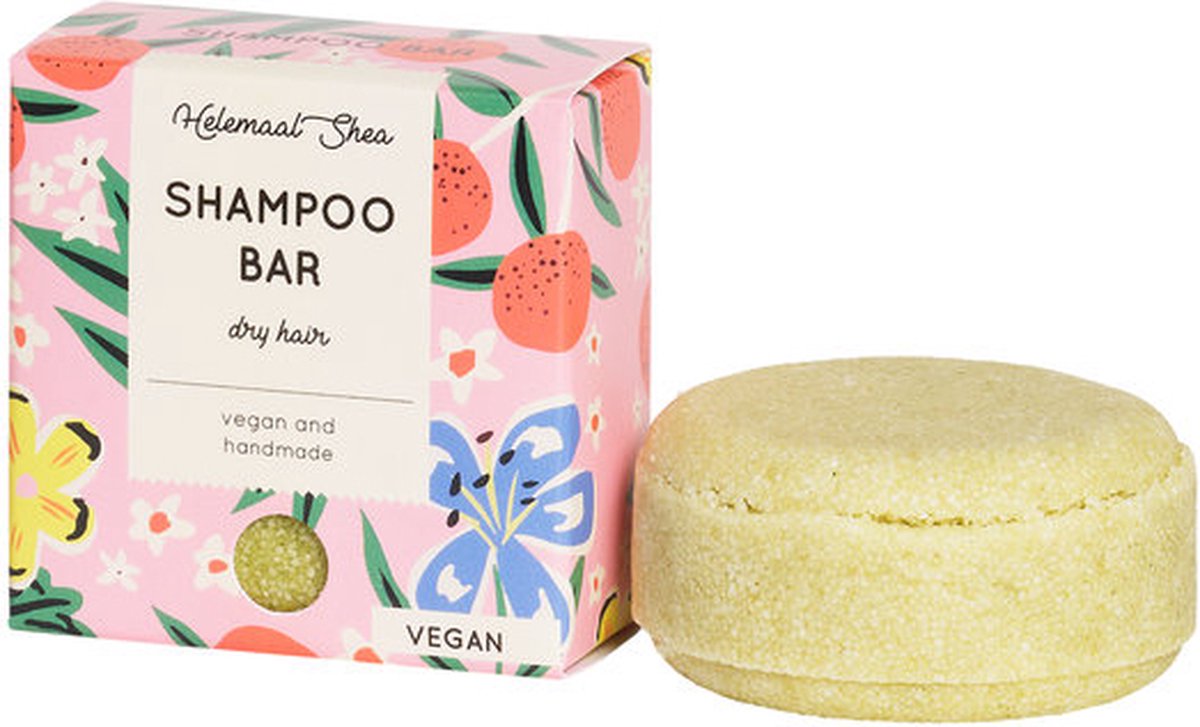 HelemaalShea Shampoo bar Droog haar vegan