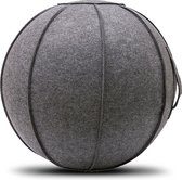 LifeSpan - Yoga Bal (Inclusief voetpomp) - Ergonomische Zitbal - Voor kantoor en thuis - Milieuvriendelijke PVC-bal - 65cm omtrek