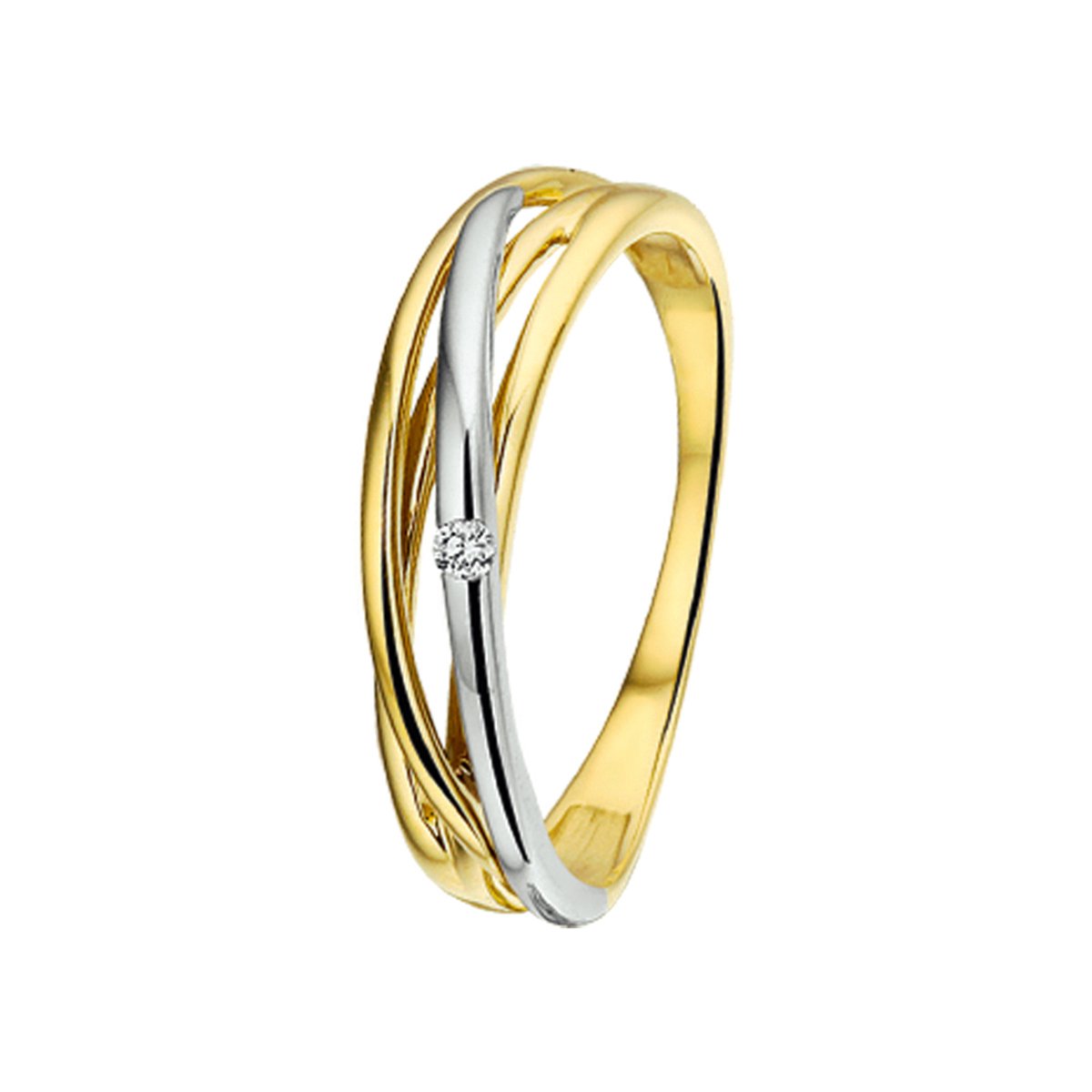 Ring Diamant 0.02ct H Si