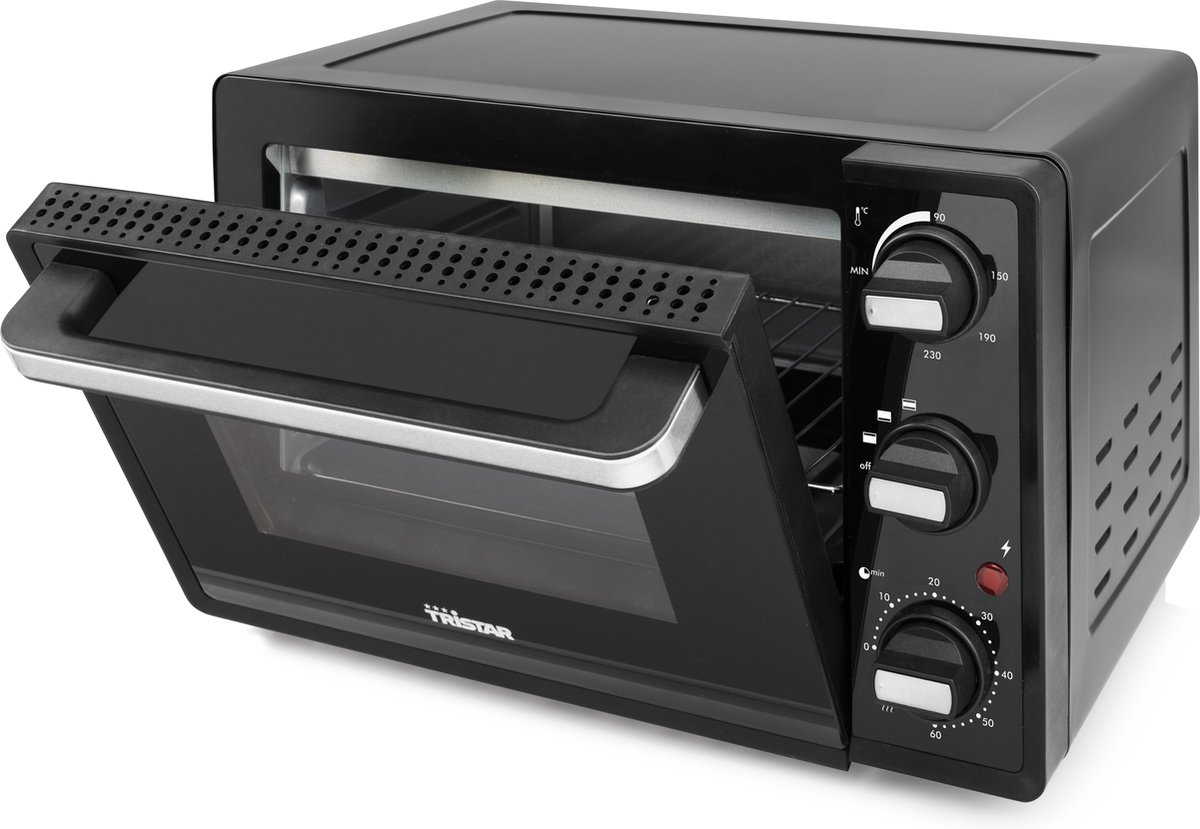 Tristar Vrijstaande Compacte Oven OV-3620 - 19 Liter oven - 1300 Watt - Boven- en onder-verhitting - Zwart – foto 6