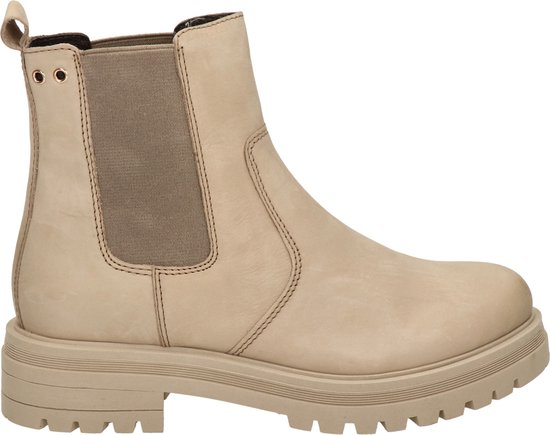 Nelson dames chelseaboot - Taupe