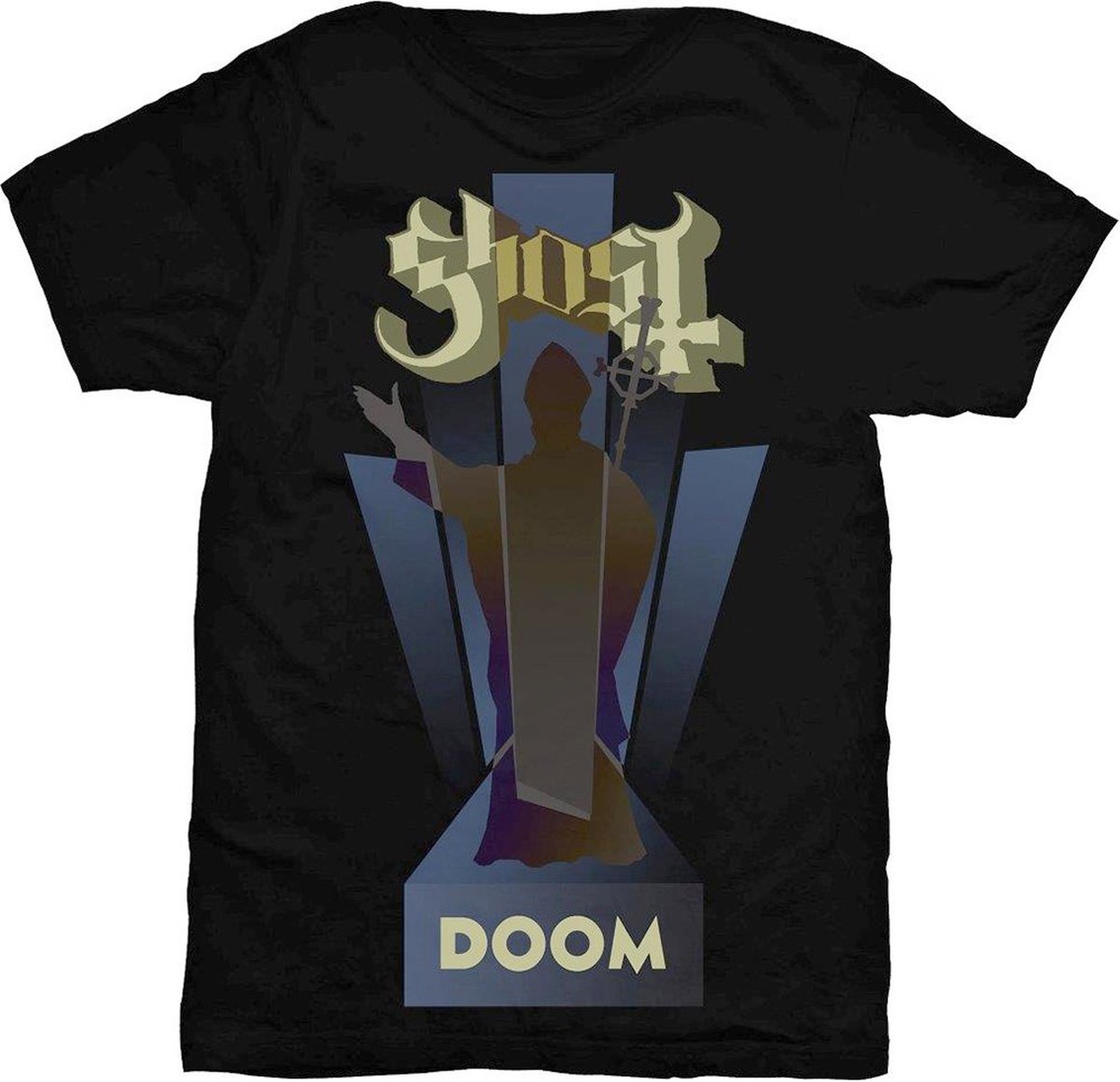 Ghost - Doom Heren T-shirt - S - Zwart