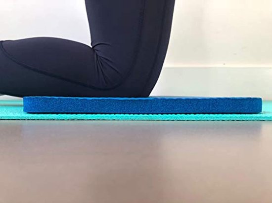 Lot de 2 coussins de yoga antidérapants - Pour le yoga, les genoux, les  poignets et les coudes - Pour le Pilates, le yoga, les bolsters, les  genouillères, le sport et les