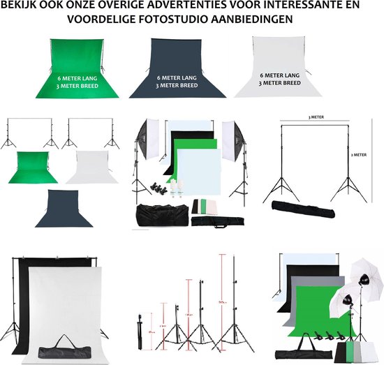 EMART Zwarte achtergrond met standaard 2x3 m/7 x 10 ft, verstelbare fotografie achtergrond standaard kit met draagbaar groot polyester stoffen scherm voor foto-videostudio, feest, live