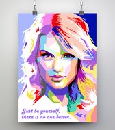 Affiche Pop Art Taylor Swift