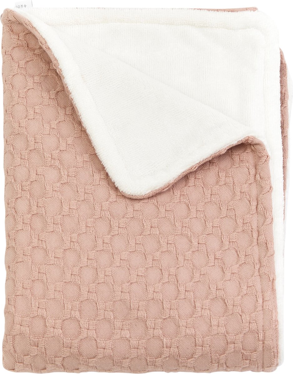 Bamboom Honey Ledikantdeken Nude Pink 100 x 140 cm