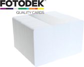 500 Blanco PVC kaarten (bankpasformaat) / Plastic cards / PVC passen